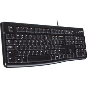 Logitech K120 USB Keyboard, Black